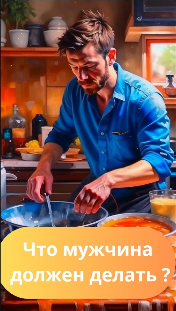 Что мужчина должен делать
